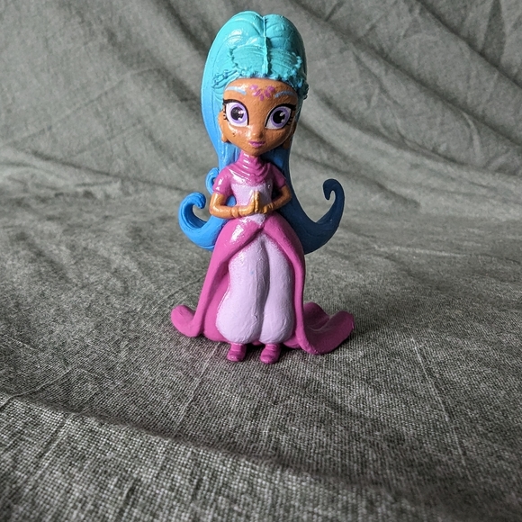 Shimmer & Shine Genie Mini Figure Blue Hair Girl Toy Single Nickelodeon 2 1/2 - Picture 9 of 12